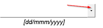 This image shows the calendar option on a Supreme Court PDF